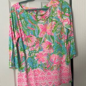 Lilly Pulitzer L boatneck shirt